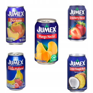 JUMEX 5 FLAVORS NECTAR 335ML. Hit!
