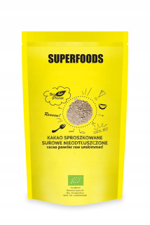 Kakaové práškové surové neistoty bio 500g