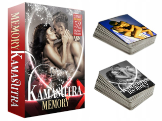 Darček na Valentína - Kamasutra Memory erotická hra pre páry pre darček