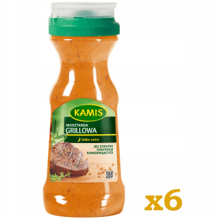Kamis Horčík Grill 290G Balík X6