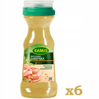 Kamis Sapska horčica 290G X6 Balík