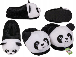 Šľapky Panda Veľkosť 37-42 plyšové domáce zvieratá