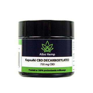 CBD - COPSULES CBD vegan decarboxylated vege 750 mg