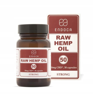 CBD - Kapsule RAW 15% CBD + CBDA 1500mg Endoca