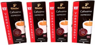 Kávové kapsule - Kapsuly Tchibo Cafissimo Espresso Kraftig 120 ks