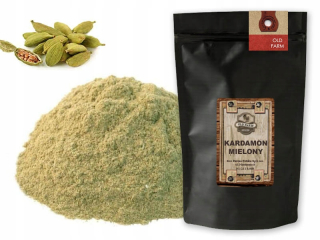 Ground Cardamom Green 500 g Mleté semená