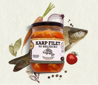 Carp Fillet po Bełżecek 400G v Bełżec Tomatoes