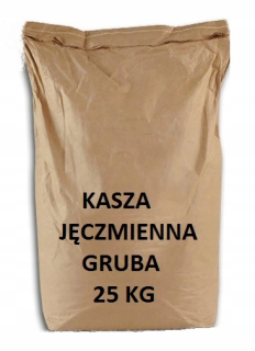 Barley GROATS TUT HUTNY 25 kg