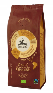 Zelená káva - KÁVA 100% ARABICA ESPRESSO ALCE NERO BIO 250G