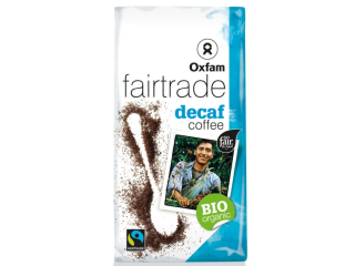 Káva bez kofeínu -  Káva Arabica zdobená BIO 250G Oxfam
