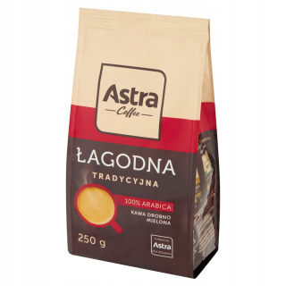 Káva mletá -  ASTRA 250G Červená červená káva