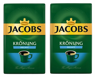 Káva bez kofeínu - JACOBS KRONUNG DECAFF DECAFF 2x 250G