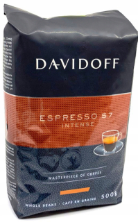 Zrnková káva - Káva Davidoft Espresso 57 Intenzívne Grainy 500g