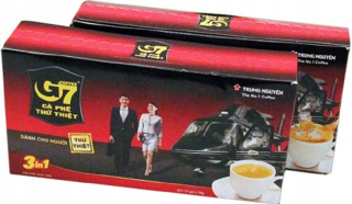 Instantná káva - Káva G7 Vietnamse 3in1 Orientálne 672G vrecúška