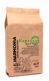 Káva mletá -  HARMONICKÁ KÁVA "ESPRESSO" - mletá 1KG