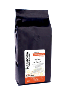 Káva mletá - Káva Harmony Charónia čerešní v Rumi-500g Ground