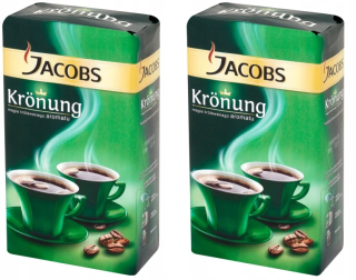 Káva mletá - Káva Jacobs Kronung jemne mletý 2x 250 g
