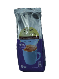 Cappuccino - Kapučíno - Káva Jacobs Cappoccino tak Leicht Svetlo z Nemecka