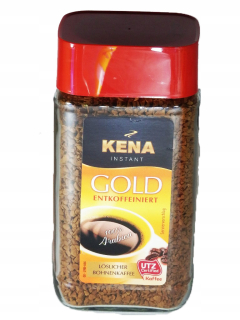 Káva bez kofeínu - Kea Kena bez kofeínu Arabica 100% rozpustná