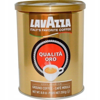 Káva mletá - Káva Lavazza Qualita Oro 250 g MIELONA (CAN)