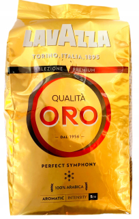 Zrnková káva - KÁVOVÉ ZRNKY LAVAZZA QUALITA ORO 1 KG