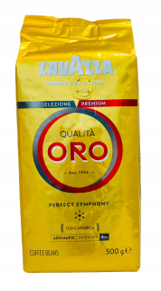 Zrnková káva -  KÁVOVÉ ZRNKY LAVAZZA QUALITA ORO 500gr