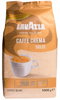 Zrnková káva -  Káva Lavazza Grain Dolce Caffe Crema 1 kg
