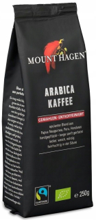 Káva bez kofeínu - Mleté kávu Arabica defafin BIO 250 g