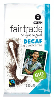 Káva bez kofeínu - ZEMNÁ KÁVA DECAFFEÍN ARABICA / ROBUSTA PERU 250g