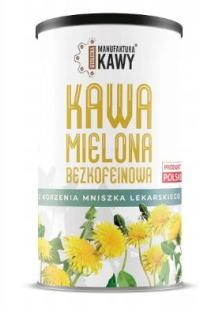 Káva bez kofeínu - ZEMNÁ KÁVA DECAFFEÍN Z DUNLARSKEJ KORENE 150g
