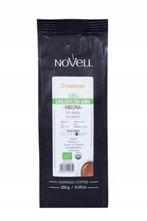 Káva mletá -  Káva Mleté Cremoso Bio 250 g - Kaviarne Novell