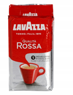 Káva mletá -  MILED LAVAZAZA QUALITA ROSSA - 250G