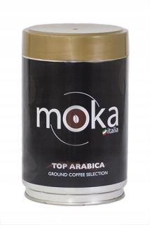 Káva mletá - MOCA Coffee Moka Taliansko môže top Arabica 250 g
