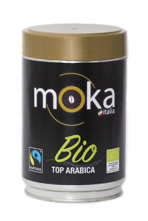 Káva mletá - MOKEL Coffee Moka Italia môže Top Arabica Bio 25