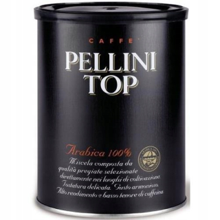 Káva mletá - ZEMNÁ KÁVA PELLINI HORNÁ 250gr Plechovka 100% Arabica