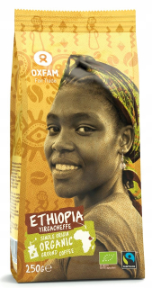 Káva mletá -  Mleté kávy Yirgachefffe Arabica Etiópia Bio 250 g