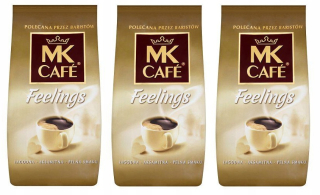 Káva mletá - KÁVA MK KÁVOVÉ POCITY CELENÁ pražená 250g x 3