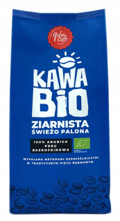 Káva bez kofeínu -  Prirodzene dekofoinizovaná kávová peru bio organická