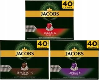 Kávové kapsule - Nespresso Jacobs Lungo Espresso Set 120ks