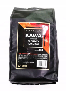 Zrnková káva -  Káva so slaným karamelom obilia 1kg