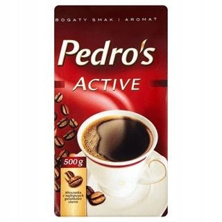 Káva mletá -  Káva Pedros Active 500g Mielona Vacum