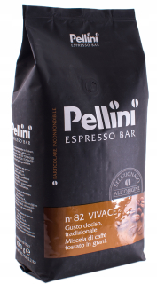Zrnková káva -  Káva PELLINI Espresso Bar vivace 1 kg Granist