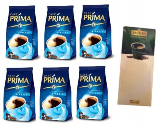 Káva mletá -  Prima Coffee Fineon Mielona 6 x 500g + ZADARMO