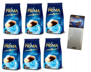 Káva mletá -  Prima Coffee Fineon Mielona 6 x 500g + magnet