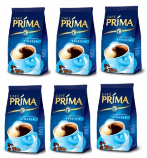 Káva mletá - Prima Coffee Finezja Mielona 6 x 500g