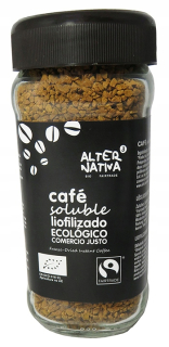 Rozpustná Káva Arabica Bio 100 g - Alternativa