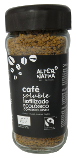 Instantná káva -  Fair Trade Bio 100 g Rozpustná káva - Alternat