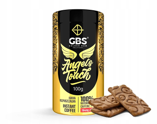Instantná káva - Rozpustné kávové gbs 5x kofeín korenistý cookie