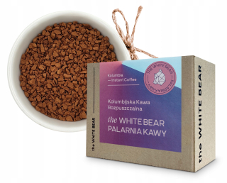 Instantná káva - Rozpustná káva Biele Bear Colombia Instant