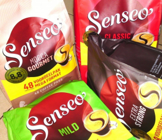 Káva vo vrecúškach - Coffee Senseo v sáčkoch Veľké balíky 192x4x48